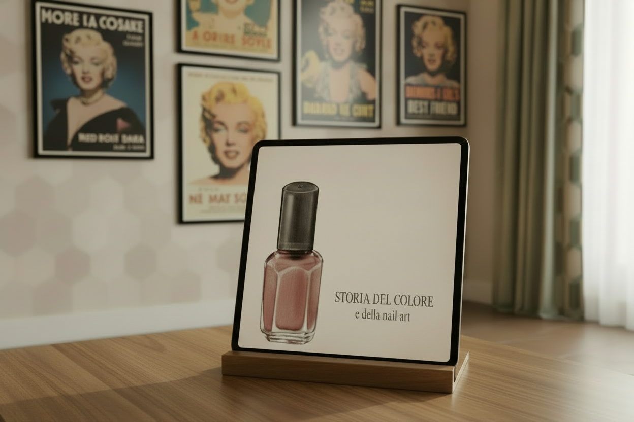 Storia del colore e della nail art